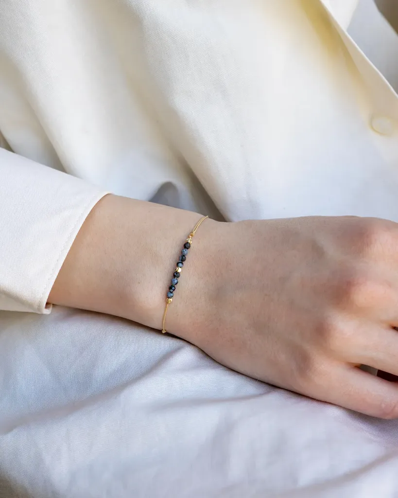 Midnight Bead Bracelet