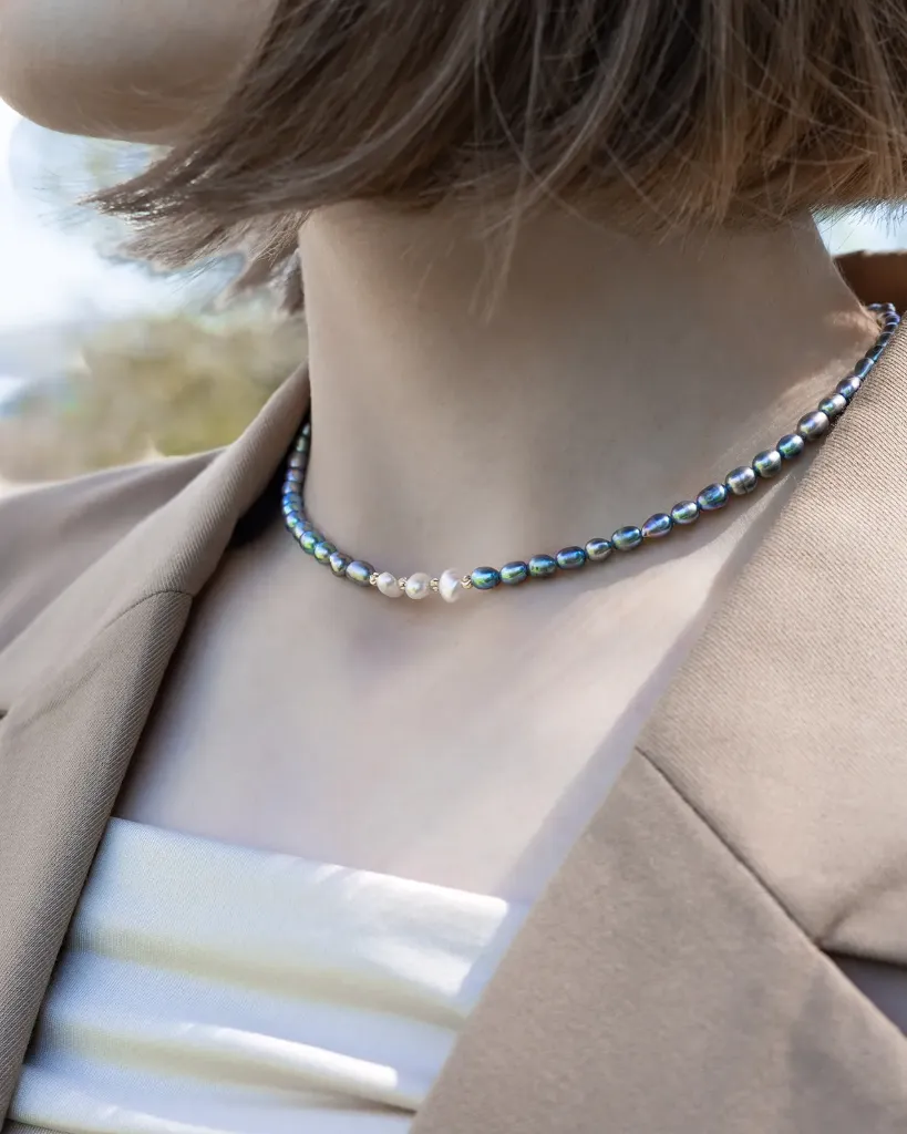 Ocean Mist Pearl Necklace